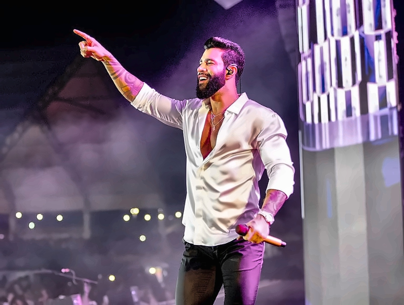 Gusttavo Lima, artista que já dividiu o palco com DJ VG PR
